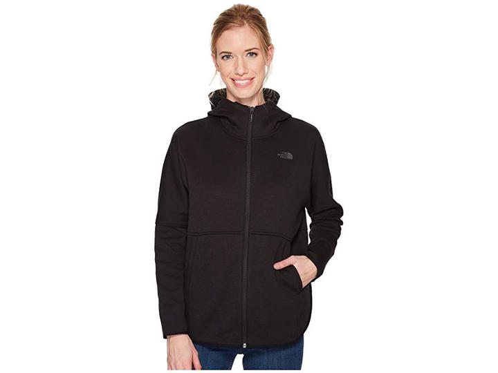 The North Face Slacker Full Zip Hoodie (tnf Black) Women's Sweatshirt