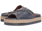 Free People Dempsey Footbed (blue) Women's Sandals
