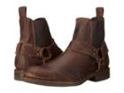 Frye Stone Harness Chelsea (espresso Polished Stonewash) Men's Pull-on Boots
