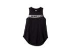 Nike Kids Nsw Graphic Tank Top (little Kids/big Kids) (black/white/white) Girl's Sleeveless
