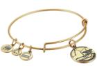 Alex And Ani Washington, D.c. Charm Bangle (rafaelian Gold Finish) Bracelet