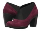 Clarks Adya Luna (burgundy) Women's  Shoes