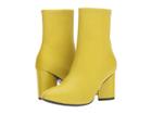 Opening Ceremony Dylan Leather Boot (acid Green) Women's Boots