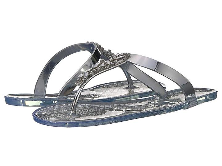 Jewel Badgley Mischka Gracia (silver) Women's Shoes