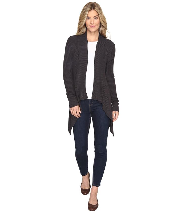 Royal Robbins Tahoe Cardi (charcoal) Women's Sweater