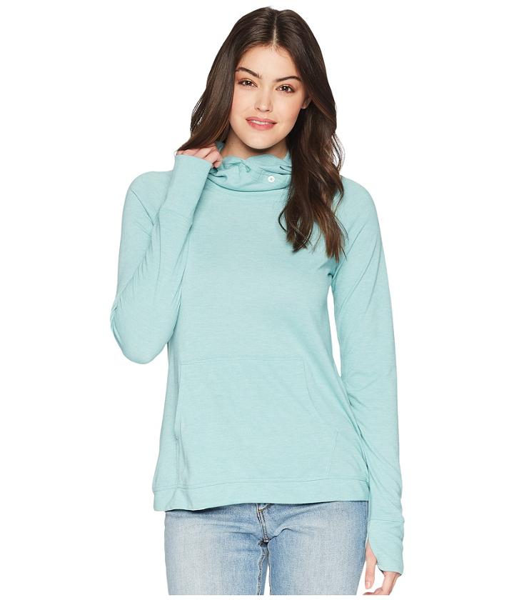 Toad&co Debug Sport Hoodie (aquifer) Women's Sweatshirt