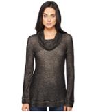 Splendid Pacific Grove Knit Top (black) Women's Long Sleeve Pullover