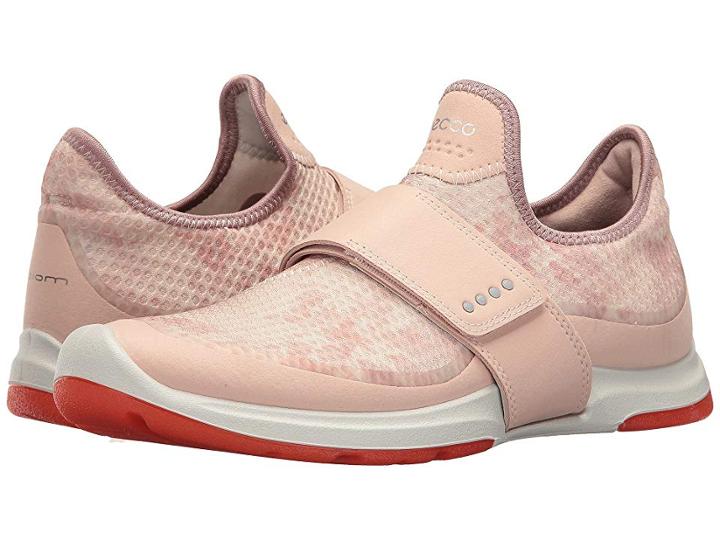Ecco Biom Amrap Band (rose Dust/rose Dust) Women's Hook And Loop Shoes