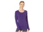 Hot Chillys Mtf Solid Scoop (wild Grape) Women's Clothing