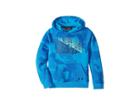 Under Armour Kids Rival Wordmark Hoodie (big Kids) (blue Circuit/academy) Boy's Sweatshirt