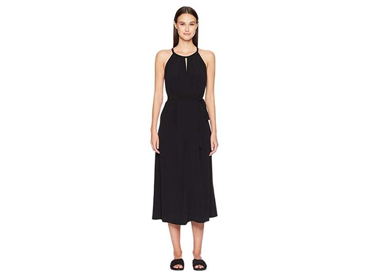 Eileen Fisher Halter Dress (black) Women's Dress