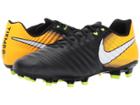 Nike Tiempo Ligera Iv Fg (black/white/laser Orange/volt) Men's Soccer Shoes