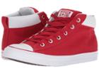 Converse Chuck Taylor(r) All Star(r) Street Mid (gym Red/gym Red/white) Men's  Shoes