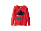 Joules Kids Applique Jersey Top (toddler/little Kids) (red Tent) Boy's T Shirt