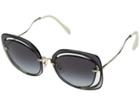 Miu Miu 0mu 54ss (blue/pale Gold/grey Gradient) Fashion Sunglasses