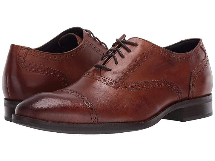 Cole Haan Wayne Cap Toe (british Tan) Men's Shoes