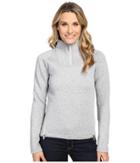The North Face Neo Thermal Pullover (tnf Light Grey Heather (prior Season)) Women's Long Sleeve Pullover
