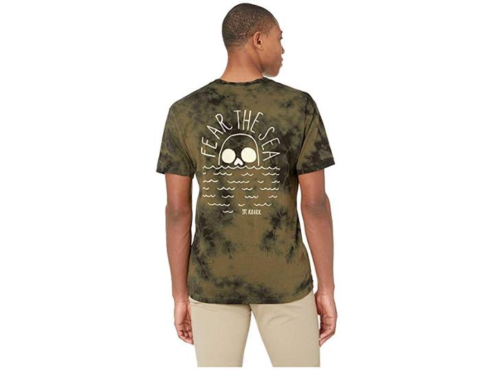 Roark Fear The Sea Short Sleeve Premium Td (army) Men's Clothing