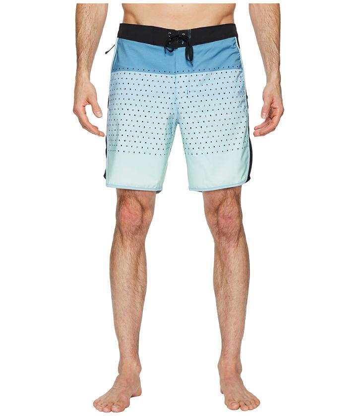 Hurley Phantom Motion Third Reef 18 Boardshorts (ocean Bliss) Men's Swimwear