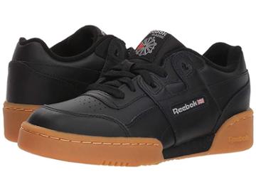 Reebok Kids Workout Plus (big Kid) (black/gum) Kids Shoes