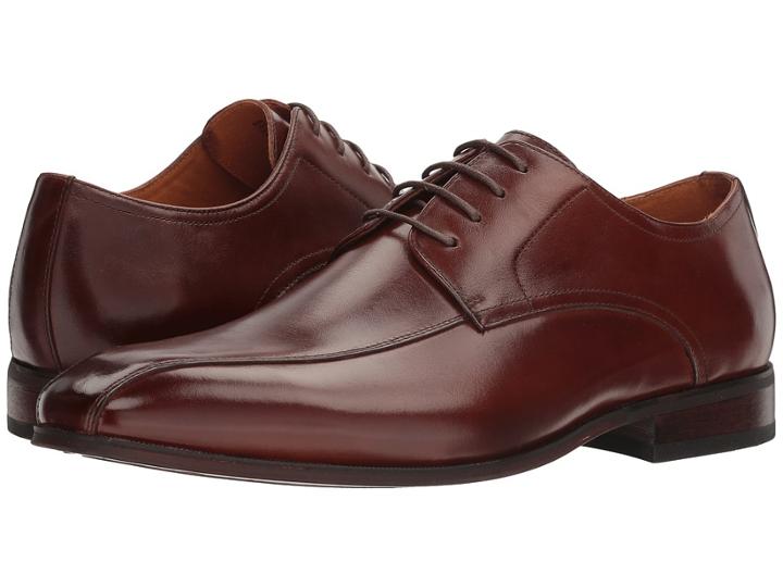 Florsheim Corbetta Bike Toe Oxford (cognac Smooth) Men's Dress Flat Shoes