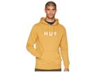 Huf Essentials Og Logo Pullover Hoodie (honey Mustard) Men's Sweatshirt