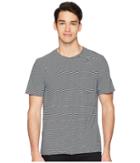 Vince Feeder Stripe Short Sleeve Shirt (new Coastal) Men's T Shirt