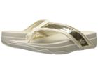 Fitflop Surfa Sequin (stone) Women's Sandals