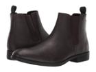 Calvin Klein Carter (dark Brown Small Tumbled Leather) Men's Shoes