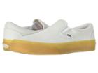 Vans Classic Slip-ontm (blue Flower/gum) Skate Shoes