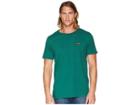 Globe Sticker Tee (emerald) Men's T Shirt