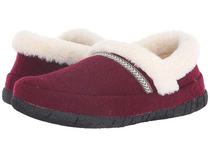 Foamtreads Victoria (burgundy) Women's Slippers