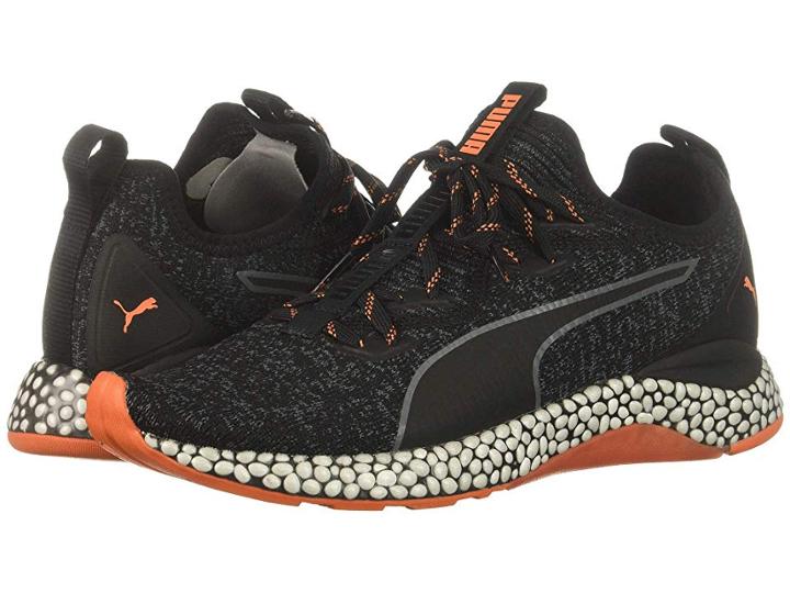 Puma Kids Hybrid Runner Jr (big Kid) (puma Black/firecracker) Boys Shoes