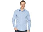 Tommy Jeans Stretch Long Sleeve Button Down Shirt (lavender Lustre) Men's Long Sleeve Button Up