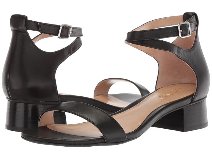 Lauren Ralph Lauren Betha (black Super Soft Leather) Women's Shoes
