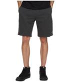 Vans Core Basic Fleece Shorts 20 (black Heather) Men's Shorts