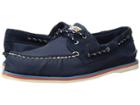 Sperry A/o 2-eye Nautical Canvas (navy) Men's Shoes