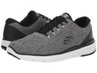 Skechers Flex Advantage 3.0 (charcoal/black) Men's Lace Up Casual Shoes