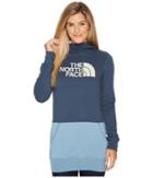 The North Face 1/2 Dome Extra Long Hoodie (ink Blue/vintage White) Women's Sweatshirt