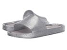 Melissa Shoes Beach Slide Shine (silver/glass Glitter) Women's Shoes
