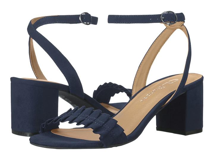 Cl By Laundry Jamz (navy Suede) High Heels