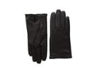 Polo Ralph Lauren Nappa Sheepskin Corsetted Gloves (black) Over-mits Gloves