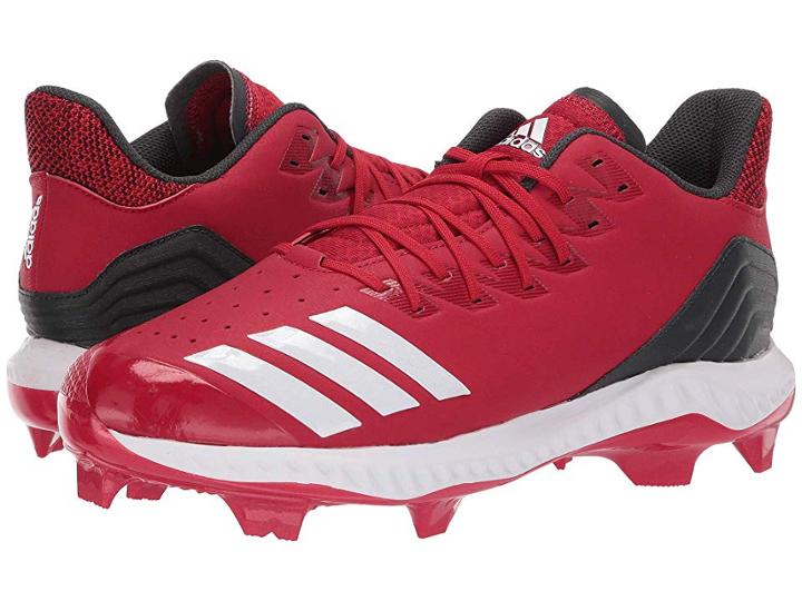 Adidas Icon Bounce Tpu (power Red/footwear White/carbon) Men's Cleated Shoes