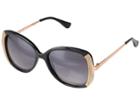 Guess Gf6084 (shiny Black/gradient Smoke) Fashion Sunglasses