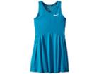 Nike Kids Court Pure Tennis Dress (little Kids/big Kids) (neo Turquoise/white) Girl's Dress