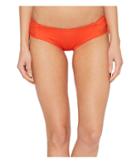 Vitamin A Swimwear Emelia Triple Strap Bottom (papavero Ecolux) Women's Swimwear