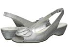 Anne Klein Harietta (silver Synthetic) Women's Sling Back Shoes