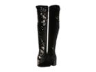 Ash Eros (black Stretch Velvet) Women's Shoes
