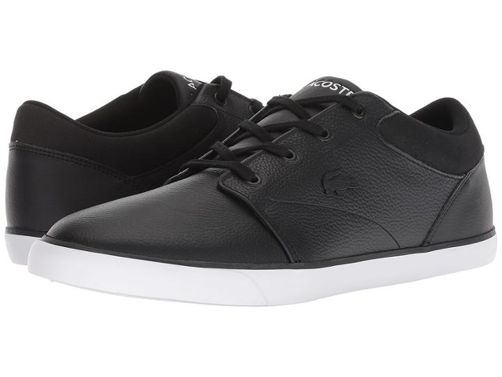 Lacoste Minzah 318 1 P (black/white) Men's Shoes