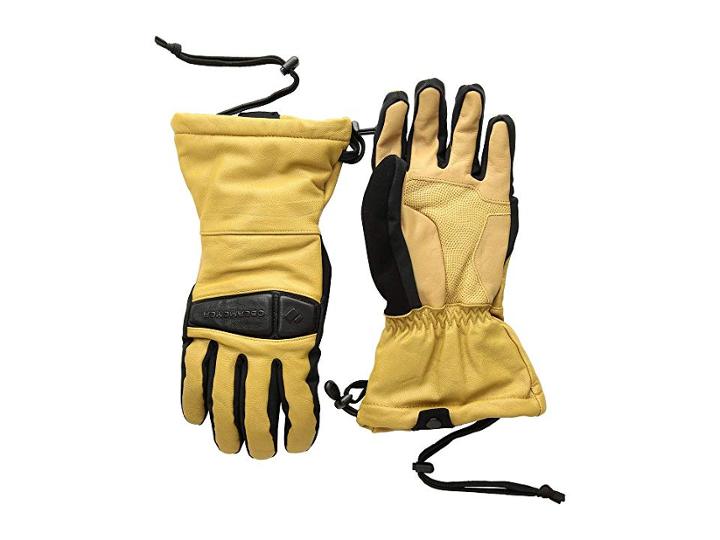 Obermeyer Eclipse Leather Gloves (buckskin) Over-mits Gloves